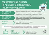 Единовременная социальная помощь на газификацию